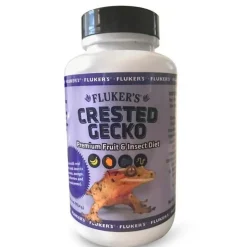 Fluker's Premium Crested Gecko Fruit and Insect Diet Supplement For Reptiles (4 oz)