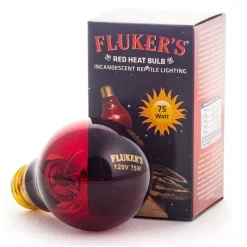 Fluker's Red Heat Bulb Incandescent Light for Reptiles