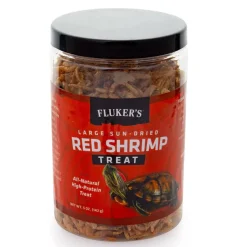 Fluker's Sun-Dried Red Shrimp Reptile Treat