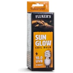 Fluker's Sun Glow 10.0 UVB Coil Bulb for Desert Reptiles