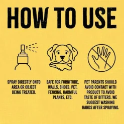Fooey Ultra-Bitter Training Aid Spray for Pets, 8-oz
