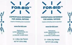For-Bid Coprophagia Deterrent