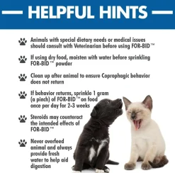 For-Bid Coprophagia Deterrent