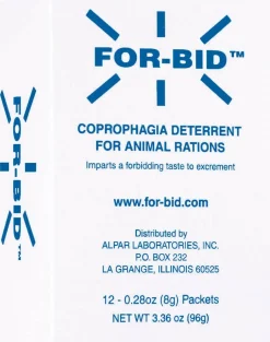 For-Bid Coprophagia Deterrent