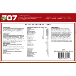 Formula 707 Daily Essentials Daily Fresh Packs For Horse Supplement (56 Day Supply)