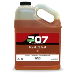 Formula 707 Glo-N-Go Liquid Fat Supplement for Horses (1 Gallon, 128 Servings)
