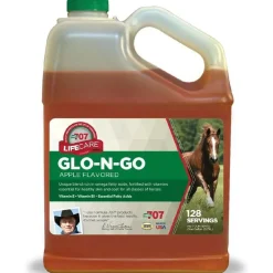 Formula 707 Glo-N-Go Liquid Fat Supplement for Horses (1 Gallon, 128 Servings)