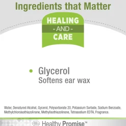 Four Paws Healthy Promise Ear Wash for Dogs & Cats (4 oz)