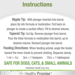 Four Paws Healthy Promise Easy Feeder Pet Feeding Syringe For Pets