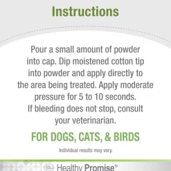 Four Paws Healthy Promise Pet Quick-Action Blood Stopper Styptic Powder For Pet