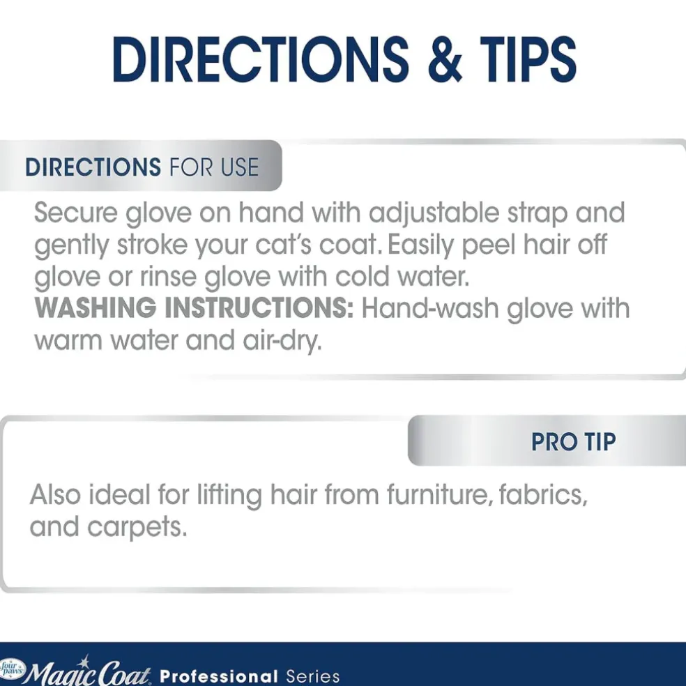 Four Paws Love Glove Cat Grooming Glove