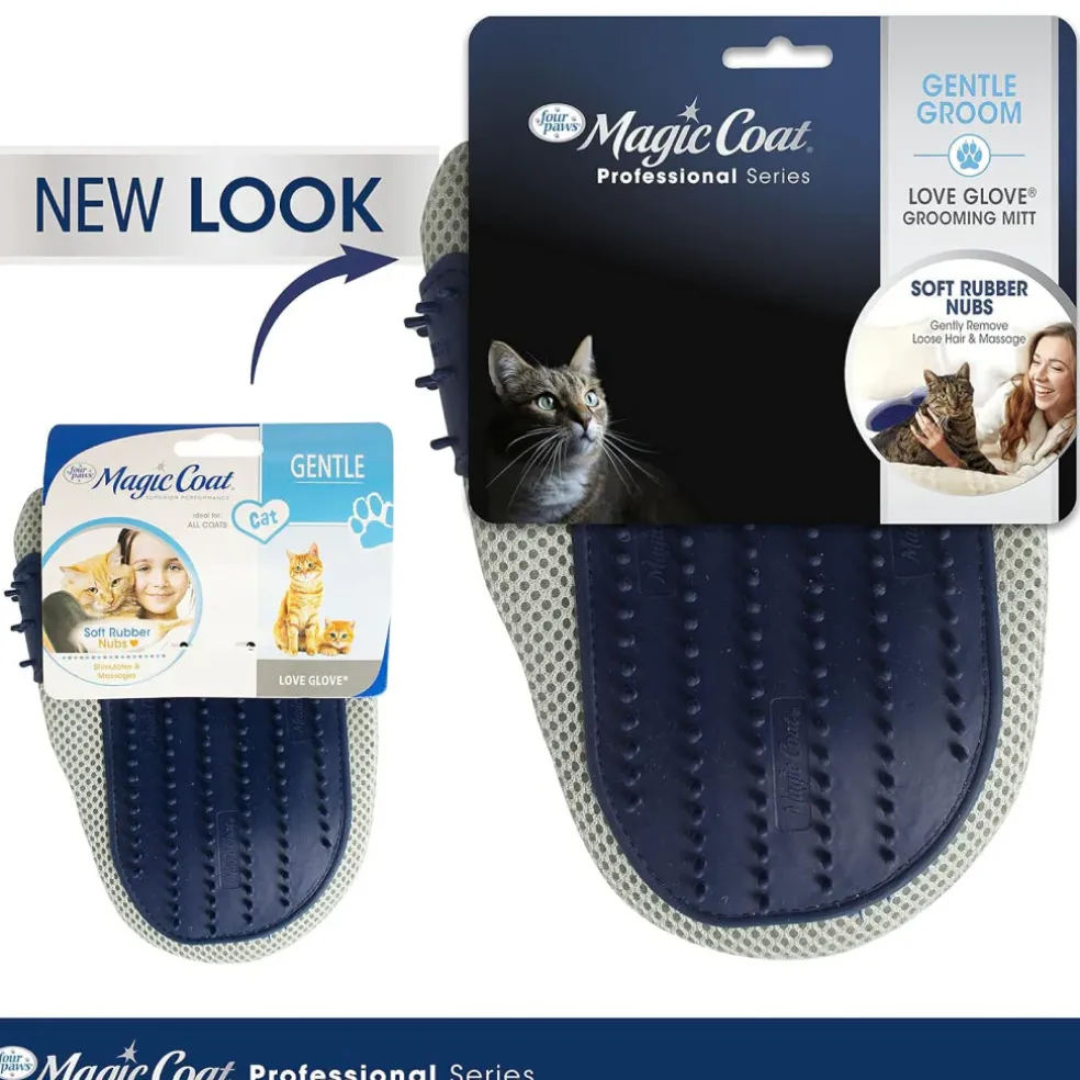 Four Paws Love Glove Cat Grooming Glove