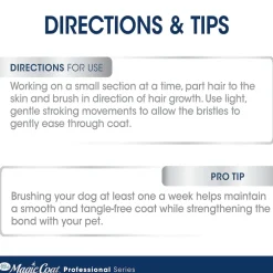 Four Paws Magic Coat Professional Series Slicker Brush for Dogs (Medium & Large )