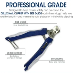 Four Paws Magic Coat Professional Series Deluxe Nail Clipper For Dogs - With Size Guide