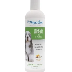 Four Paws Magic Coat Reduces Shedding Shampoo for Dogs, Honey Vanilla Scent, 16-fl oz
