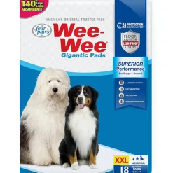 Four Paws Wee-Wee Superior Performance Gigantic Dog Pee Pads -27.5