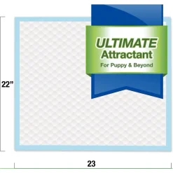 Four Paws Wee-Wee Ultimate Attractant Dog Pee Pads with Grass Scent - 22 x 23 inch