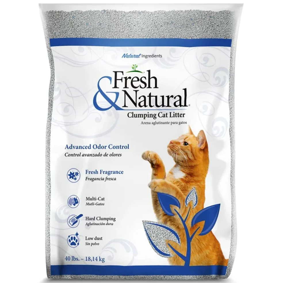Fresh & Natural Clumping Cat Litter Fresh Fragrance