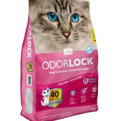 Fresh & Natural OdourLock Multi-Cat Formula Baby Powder Cat Litter