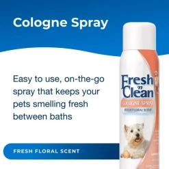 Fresh 'n Clean Cologne Spray for Dogs- Fresh Floral Scent (12 oz)