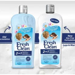 Fresh 'n Clean 2-in-1 Conditioning Shampoo For Dogs- Baby Powder Scent (18 oz)