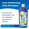 Fresh ’n Clean Whitening Snowy-Coat Shampoo For Dogs - Vanilla Scent (18 oz)