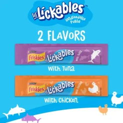Friskies lil' Lickables Tuna & Chicken Variety Pack Lickable Cat Treats (10 ct)