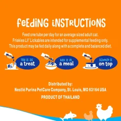 Friskies lil' Lickables Tuna, Chicken, & Ocean Whitefish Variety Pack Lickable Cat Treats (20 ct)