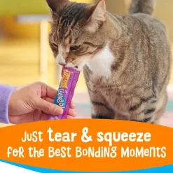 Friskies lil' Lickables Tuna, Chicken, & Ocean Whitefish Variety Pack Lickable Cat Treats (20 ct)