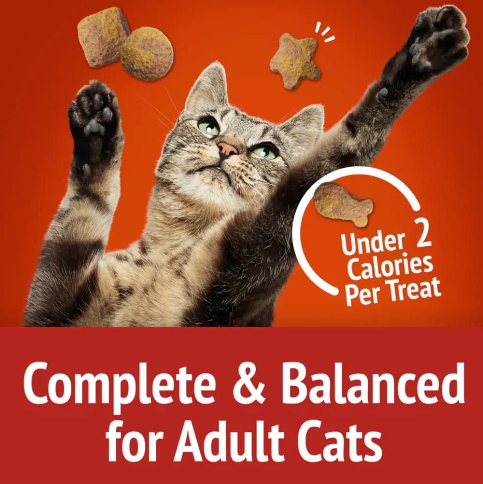 Friskies Party Mix Crunch Gravylicious Chicken & Gravy Flavors Cat Treats