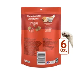 Friskies Party Mix Gravy-Licious Crunch Chicken & Gravy Cat Treats