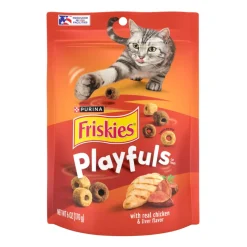 Friskies Playfuls Chicken & Liver Flavor Cat Treats (6 oz)