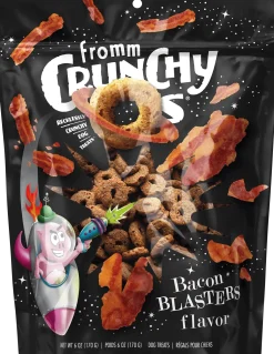 Fromm Crunchy Os Bacon Blasters Flavor Dog Treats