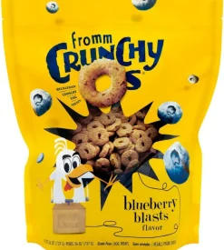 Fromm Crunchy O's Dog Blueberry Blasts Flavor Treats