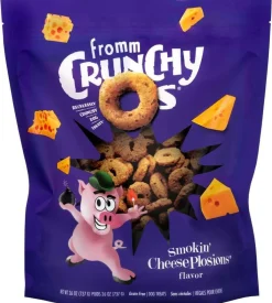 Fromm Crunchy O's Dog Smokin' CheesePlosions Flavor Treats