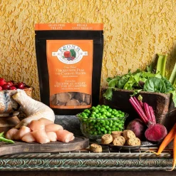 Fromm Four Star Oven-Baked Chicken with Peas & Carrots Recipe Treats for Dogs, 8-oz