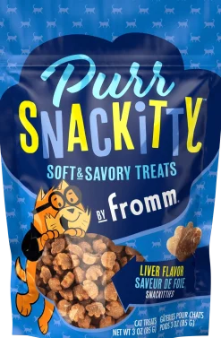 Fromm Purr Snackitty Soft & Savory Cat Treats, 3-oz