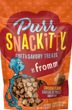 Fromm Purr Snackitty Soft & Savory Cat Treats, 3-oz