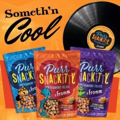 Fromm Purr Snackitty Soft & Savory Cat Treats, 3-oz