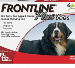 Frontline Plus for Extra Large Dogs (89-132 lbs) Red Box
