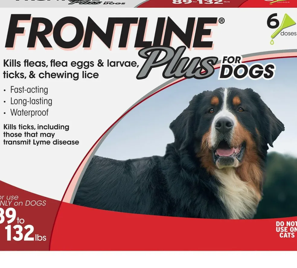 Frontline Plus for Extra Large Dogs (89-132 lbs) Red Box