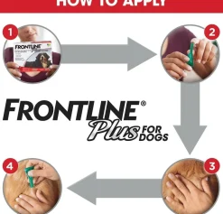 Frontline Plus for Extra Large Dogs (89-132 lbs) Red Box
