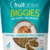 Fruitables BIGGIES Almond Butter & Coconut Dog Treats (16 oz)