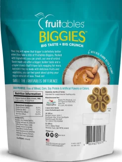 Fruitables BIGGIES Almond Butter & Coconut Dog Treats (16 oz)
