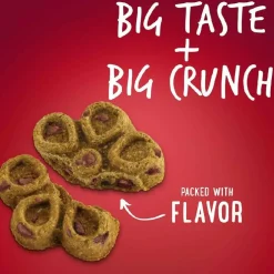 Fruitables BIGGIES Crispy Bacon & Apple Dog Treats (16 oz)
