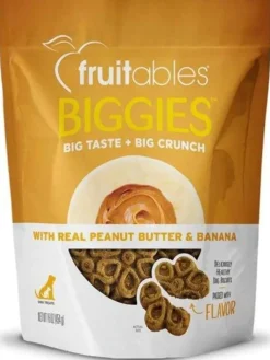 Fruitables BIGGIES Peanut Butter & Banana Dog Treats (16 oz)