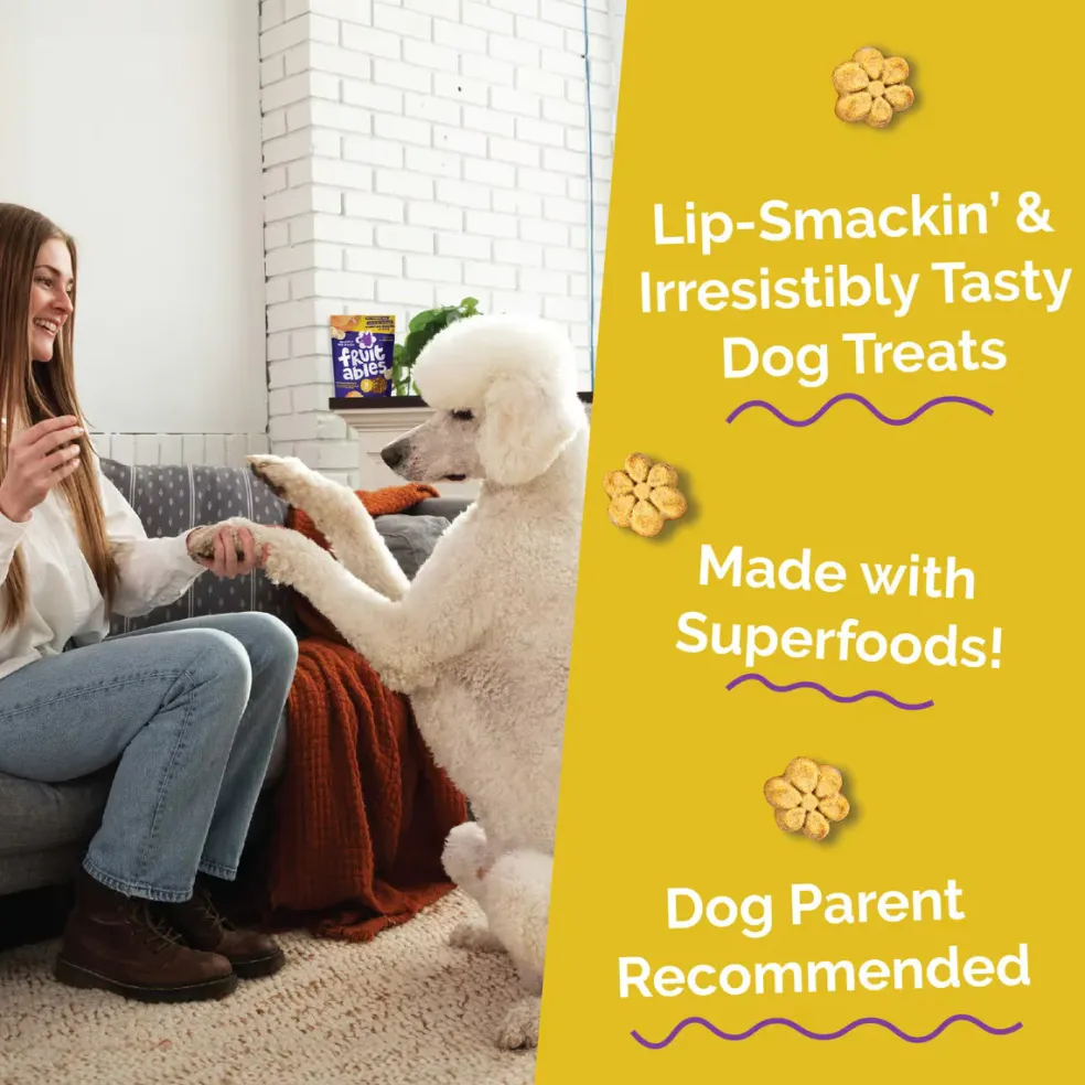 Fruitables Dog Treats Pumpkin & Banana Flavor (7 oz)