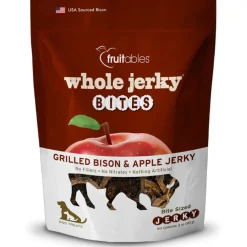 Fruitables Grilled Bison & Apple Whole Jerky Bites, 5-oz