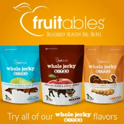 Fruitables Grilled Bison & Apple Whole Jerky Bites, 5-oz