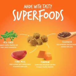 Fruitables Limited Ingredient Tuna with Pumpkin Crunchy Treats For Cats